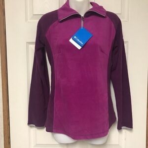 NWT Columbia Women’s Small Purple‎ Pullover
